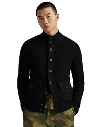 Polo Ralph Lauren Wool Mockneck Cardigan