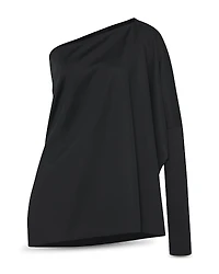 Rosetta Getty One Shoulder Caftan Top