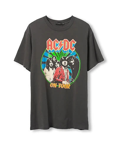 Junk Food Clothing Women's Ac/Dc on Tour Tee