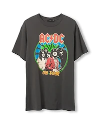 Junk Food Clothing Women's Ac/Dc on Tour Tee