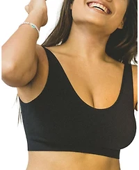 Brabar Soft Reversible V Crop Top Bralette