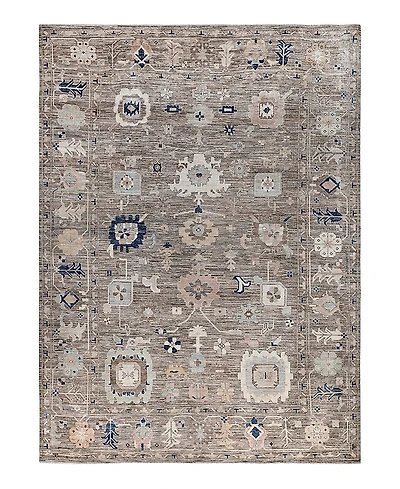 Bloomingdale's Colorful Oushak M0103-34 Area Rug, 10'2x13'10