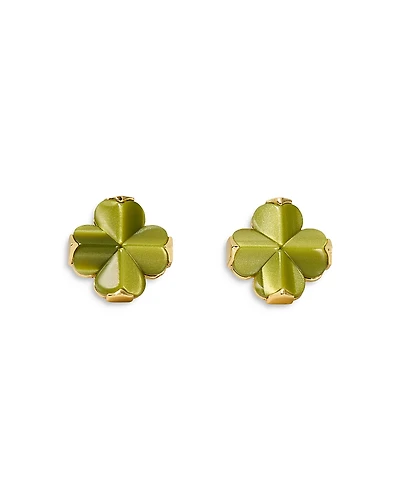 kate spade new york Spade Flower Stone Stud Earrings