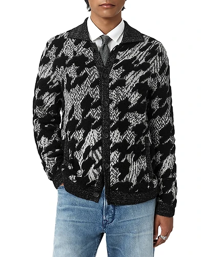 John Varvatos Venosa Houndstooth Jacket