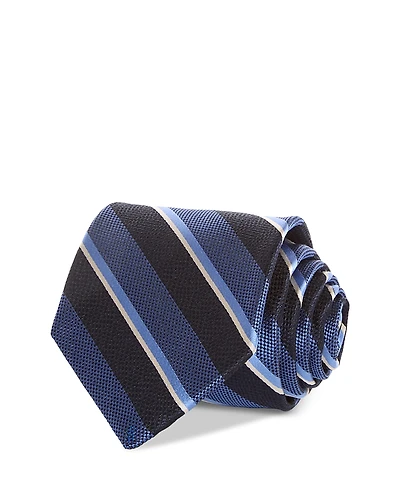 The Men's Store at Bloomingdale's Silk Classic Stripe Tie - Exclusive