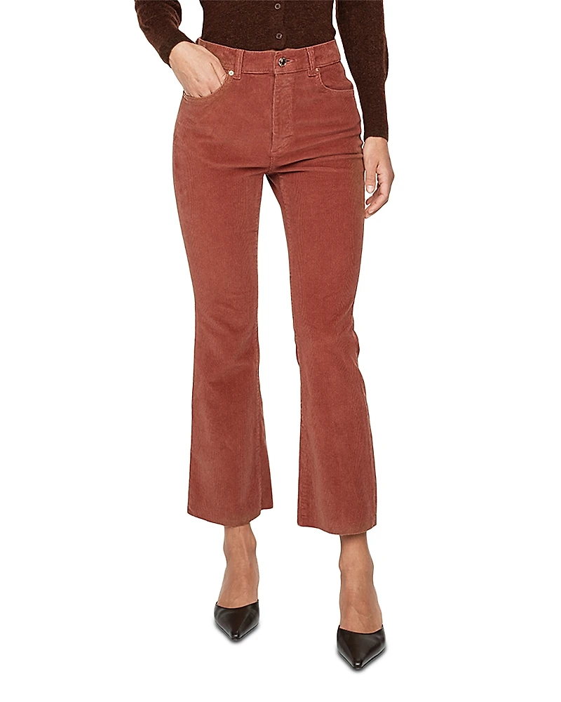 DL1961 Bridget Boot High Rise Instasculpt Corduroy Crop Jeans