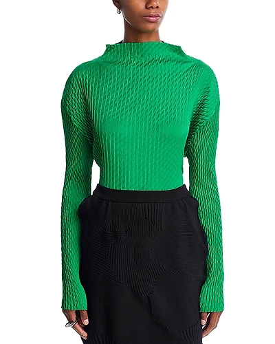 Issey Miyake Sleek Pleats Top
