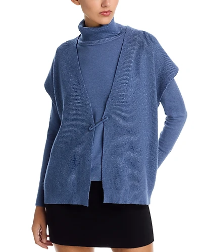 Sioni Turtleneck & Sweater Vest Set