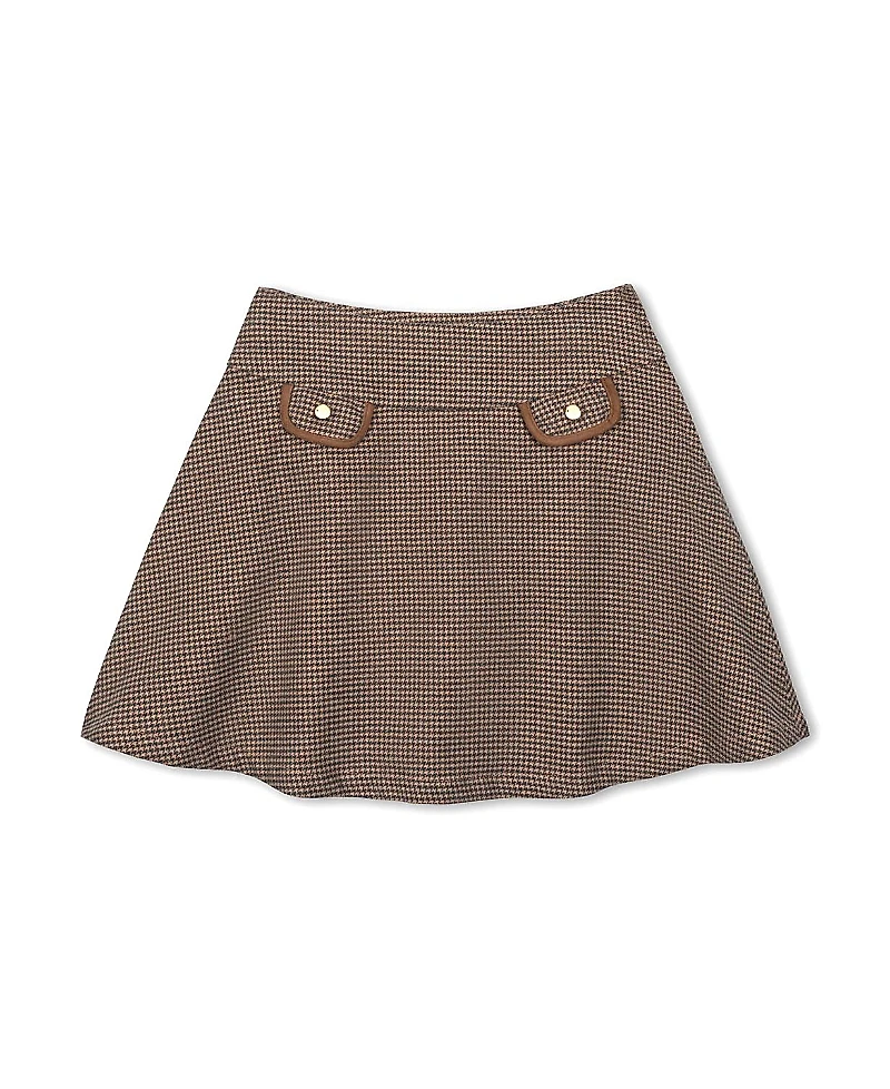 Hope & Henry Organic Circle Skirt with Pocket Detail - Little Kid