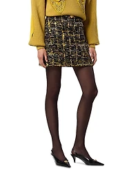 Versace Tweed Mini Skirt