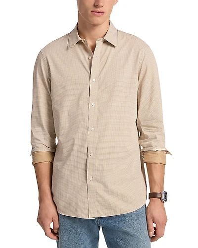Michael Kors Geometric Perfect Classic Fit Button Down Shirt