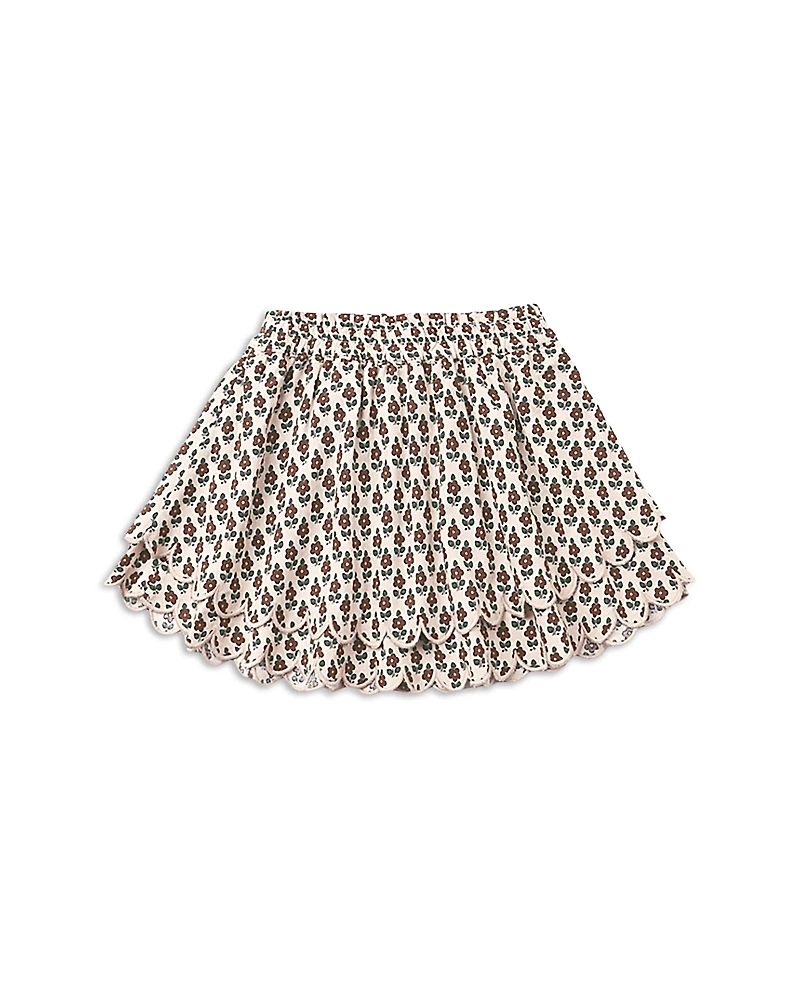 Rylee + Cru Girls' Rose Mini Skirt - Little Kid
