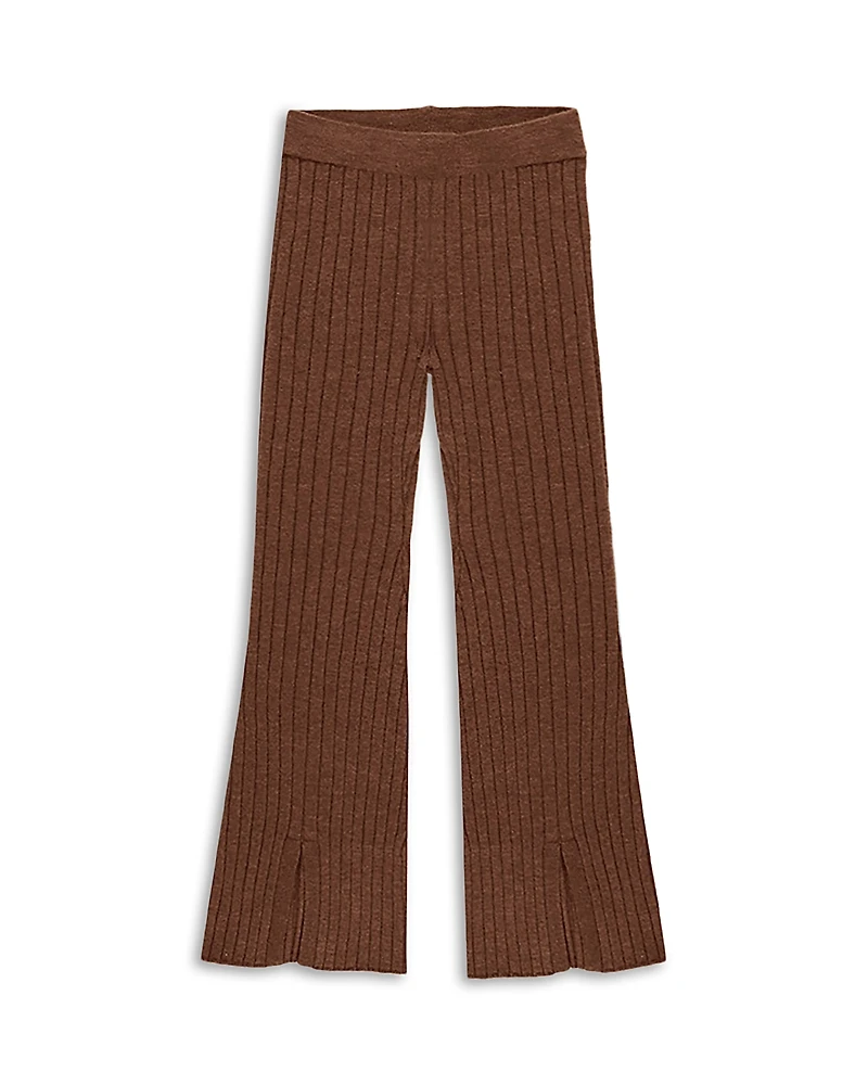 Rylee + Cru Girls' Flare Knit Pants