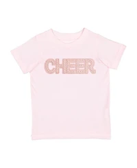 Sweet Wink Girls' Cheer Pearl Patch Short Sleeve T-Shirt - Baby