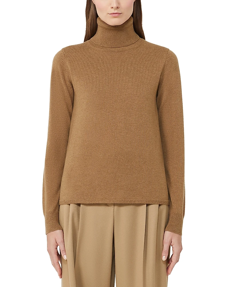 Max Mara Studio Educata Wool & Cashmere Turtleneck Sweater