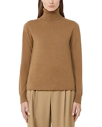 Max Mara Studio Educata Wool & Cashmere Turtleneck Sweater