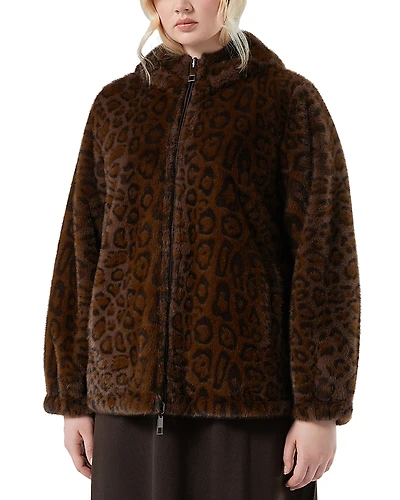 Marina Rinaldi King Faux Fur Jacket