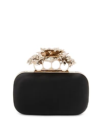 McQueen Carnation Silk Clutch