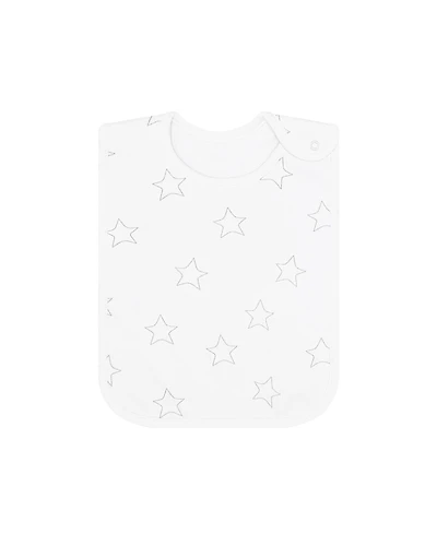 Nellapima Unisex Stars Print Feeding Bib - Baby