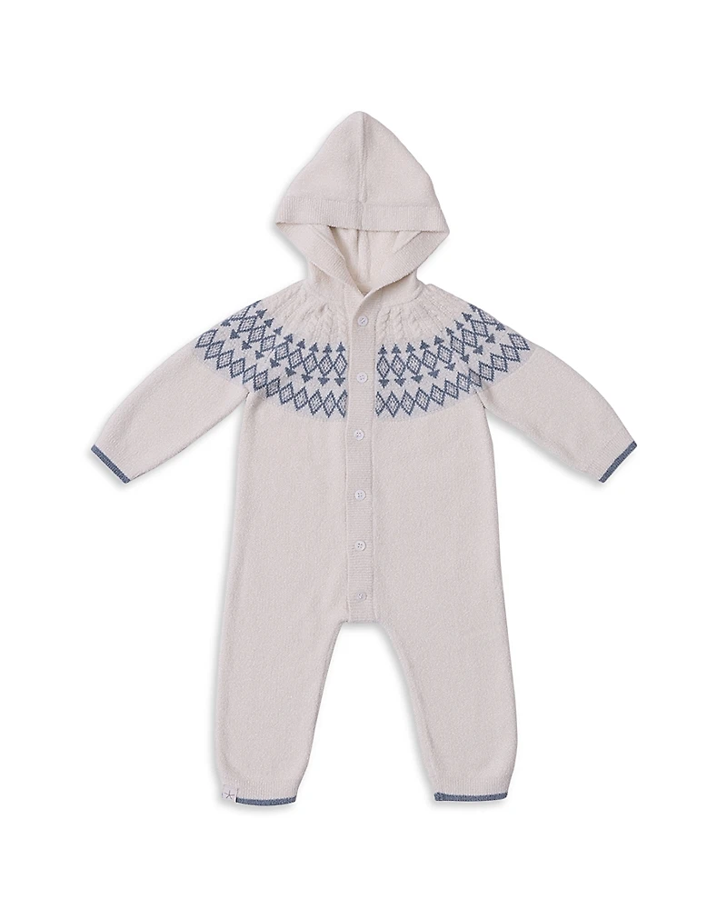 Barefoot Dreams Unisex CozyChic Ultra Lite Baby Fair Isle Onesie