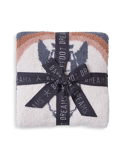 Barefoot Dreams Boys' CozyChic Spaceship Stroller Blanket - Ages 0+