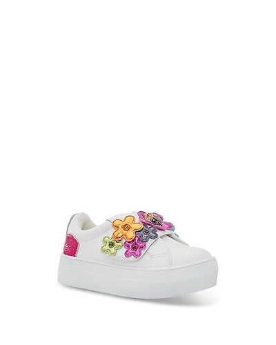 Kurt Geiger Girls' London Mini Floral Retal Sneakers - Toddler