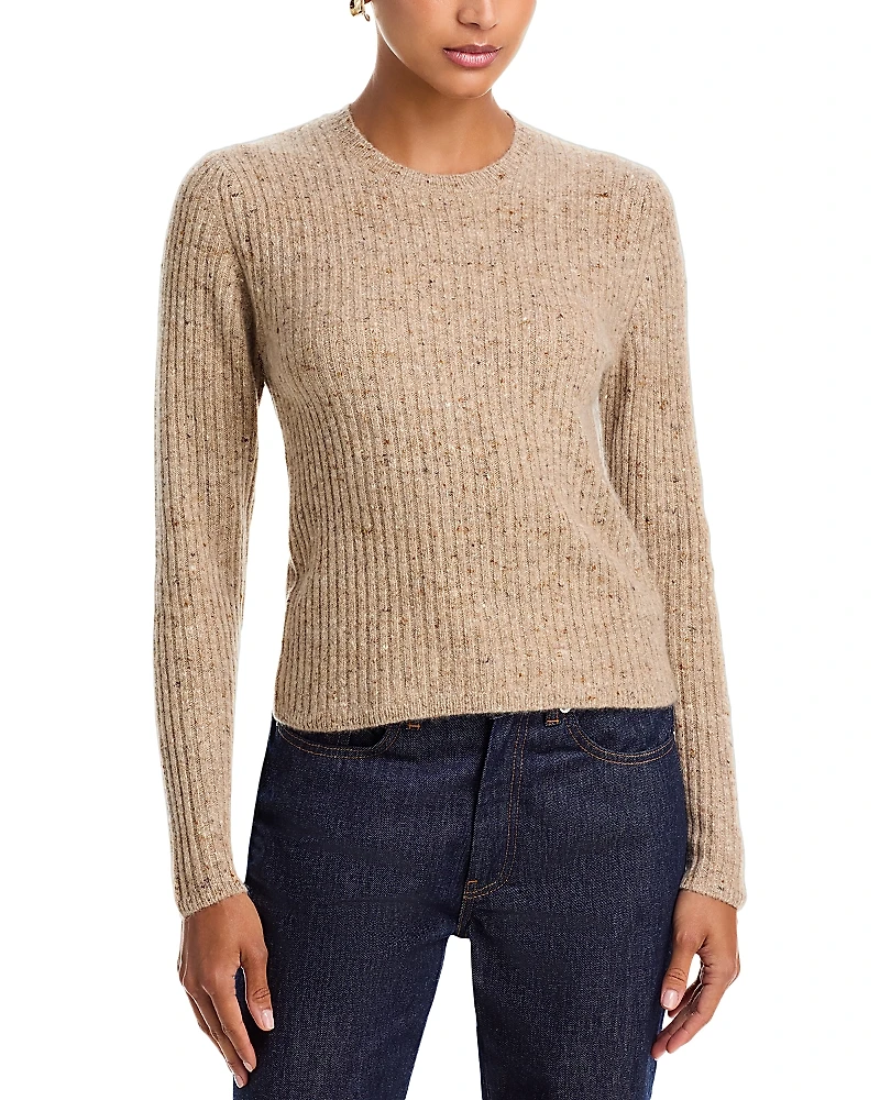 Co Wool-Blend Crewneck Knit Sweater