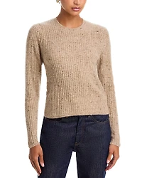 Co Wool-Blend Crewneck Knit Sweater