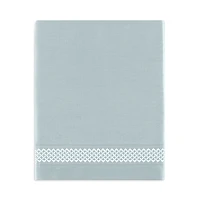 Amalia Home Collection Luiz Embroidered Sateen Flat Sheet