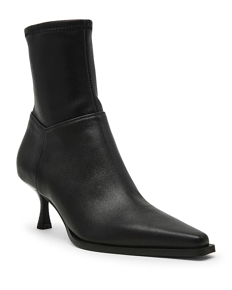 Steve Madden Women's Stasia Mid Heel Ankle Boots
