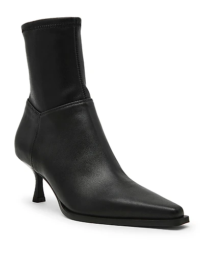 Steve Madden Women's Stasia Mid Heel Ankle Boots