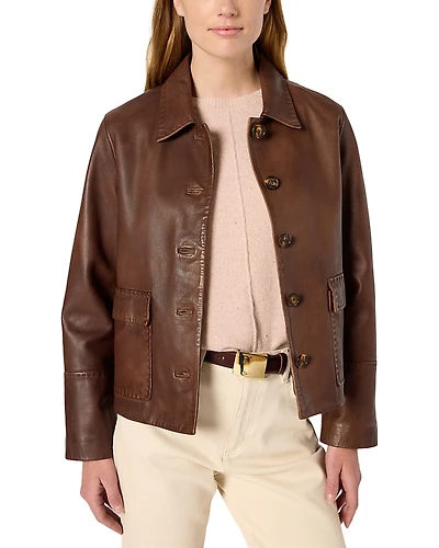 Gerard Darel Naima Leather Jacket
