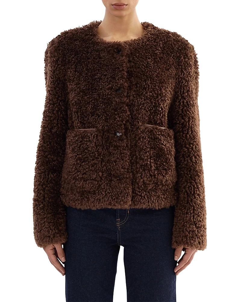 Lamarque Collarless Jacket