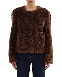 Lamarque Collarless Jacket