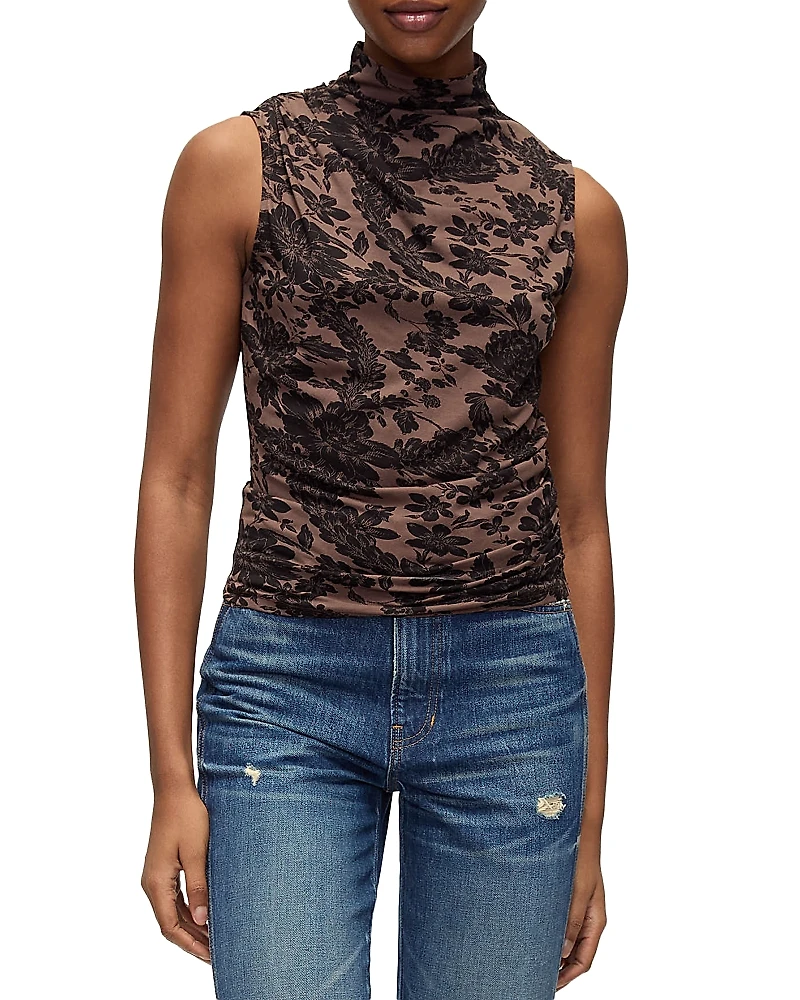Veronica Beard Mylie Sleeveless Top