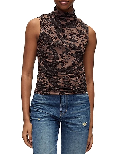 Veronica Beard Mylie Sleeveless Top