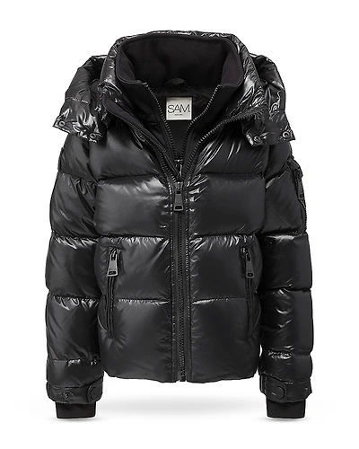 Sam. Boys' Glacier Removable Hood Down Jacket - Big Kid