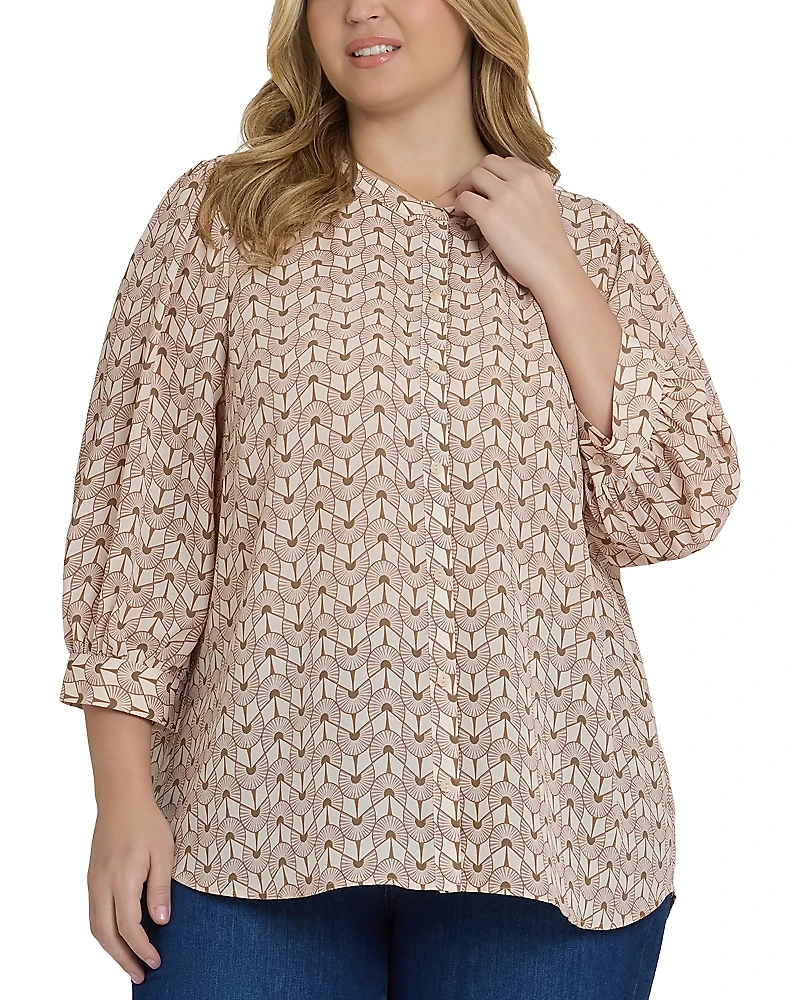 Nydj Plus Bonnie Blouse