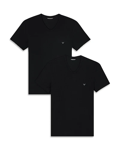 Emporio Armani V-Neck Stretch Tees