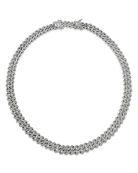 Bloomingdale's Fine Collection Luxe Collection Diamond Cuban Link Tennis Necklace
