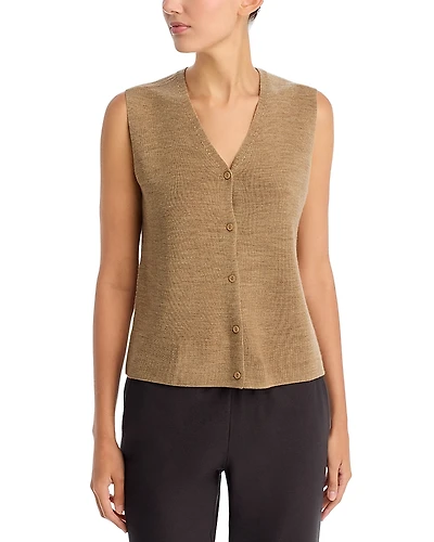 Eileen Fisher Wool Vest