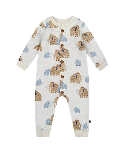 Deux par Boys' One-Piece Fleece Romper - Baby