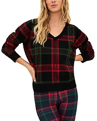 Beach Riot Joey V Neck Pullover Sweater