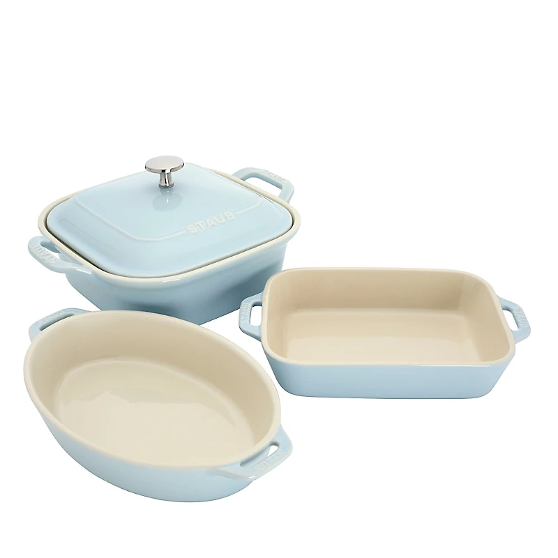 Staub Ceramics 4-pc Mixed Baking Dish Set