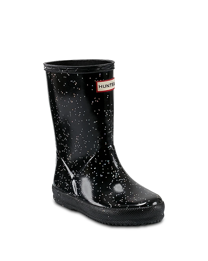 Hunter Unisex Kids First Giant Glitter Rain Boots - Toddler, Little Kid
