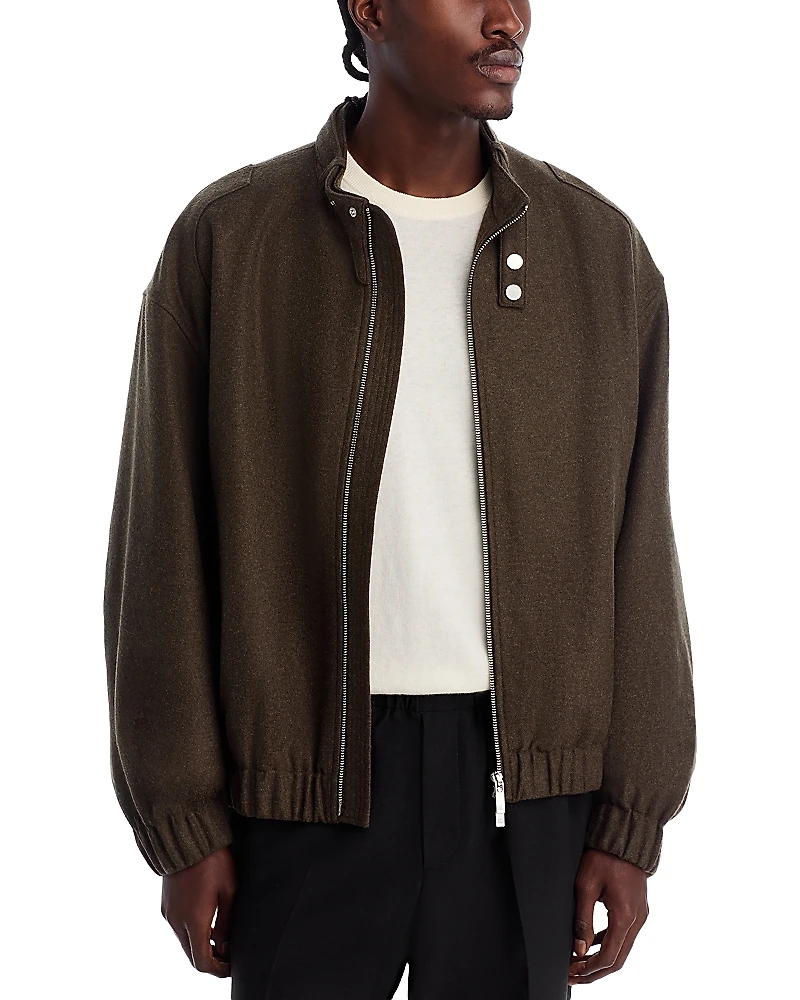 Helmut Lang Belt Collar Bomber Jacket
