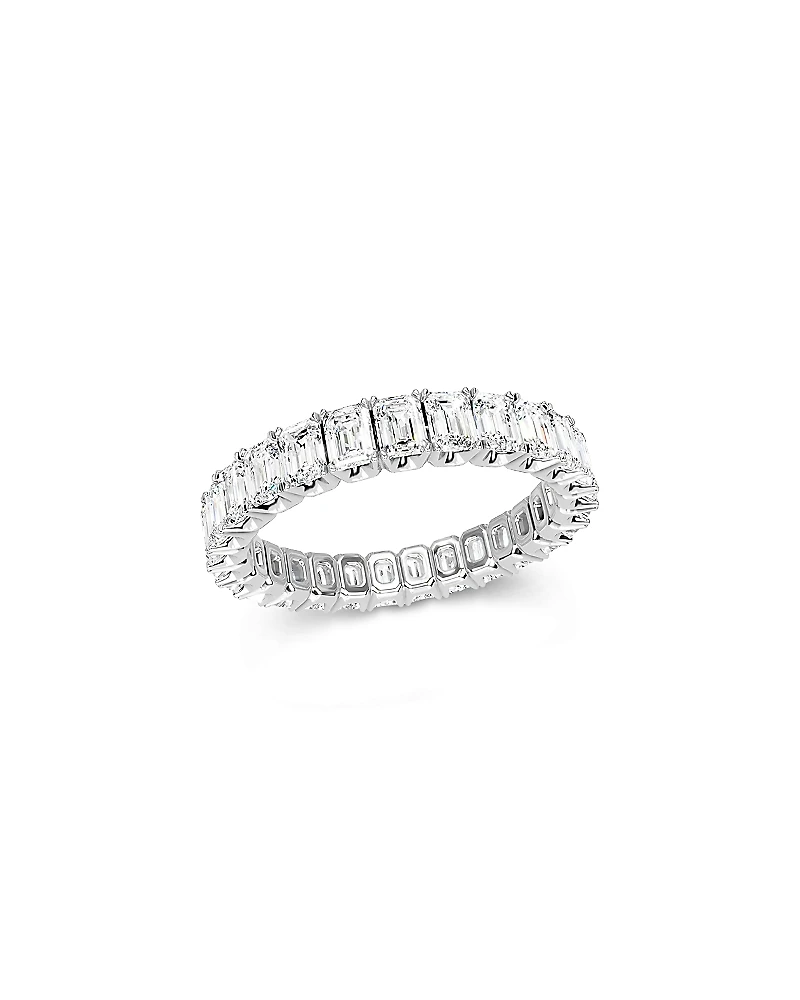 Bloomingdale's Fine Collection Diamond Emerald Cut Classic Eternity Band