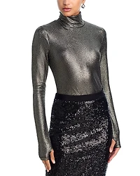 Essentiel Antwerp Long Sleeve Turtleneck Top