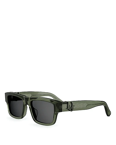 Dior DiorOblique S3I Rectangle Sunglasses, 52mm