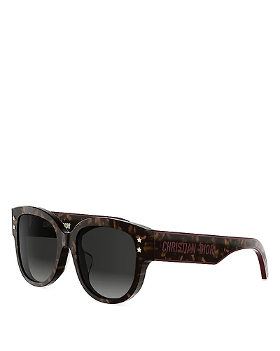 Dior DiorPacific B2I Butterfly Sunglasses, 55mm